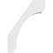 Ekena Millwork 5"W x 10"D x 14"H Standard Legacy Architectural Grade PVC Knee Brace BRCP05X10X14LGY - alternate 4